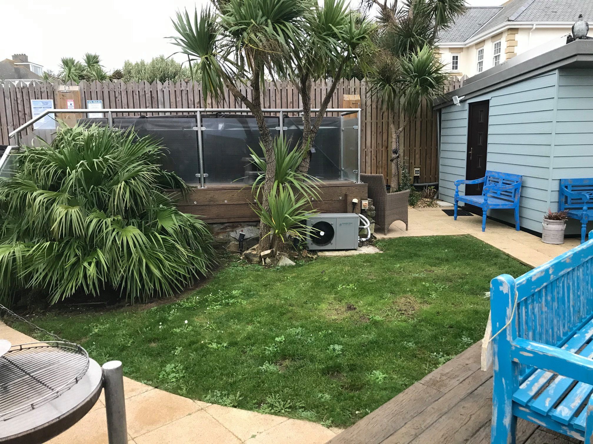 Ideal for patios and walkways  Permeable, low maintenance garden for a holiday ...